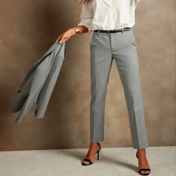 BANANA REPUBLIC "RYAN" Straight Leg Dress Trousers O - Picture 10 of 10